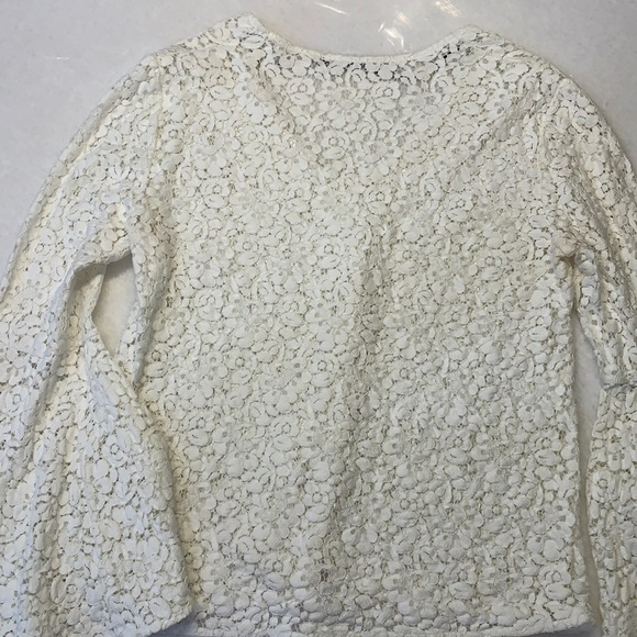 Zara Lace 70s Style Shirt - Picture 2 of 2